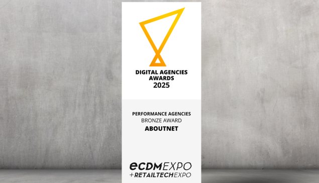 Η Aboutnet βραβεύτηκε ως "Best Performance Agency" στα Digital Agencies Awards 2025